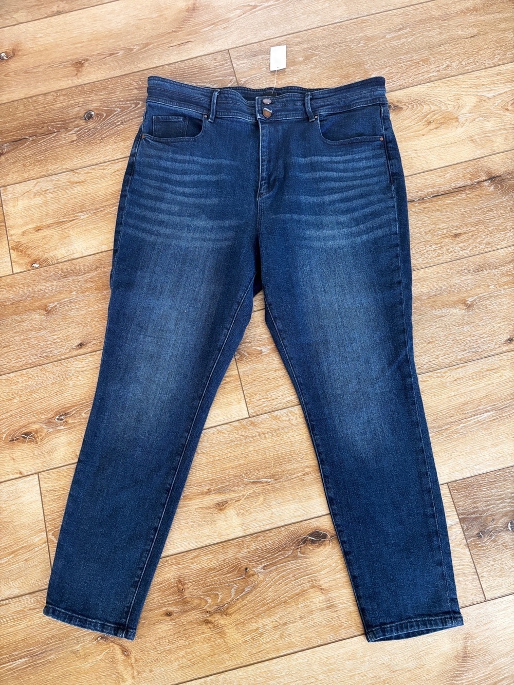Ann Taylor Cropped Comfort Stretch Denim Jeans Capri Womens Size 16 NEW